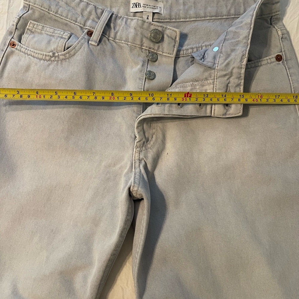 Zara Grunge Pant Denim 6